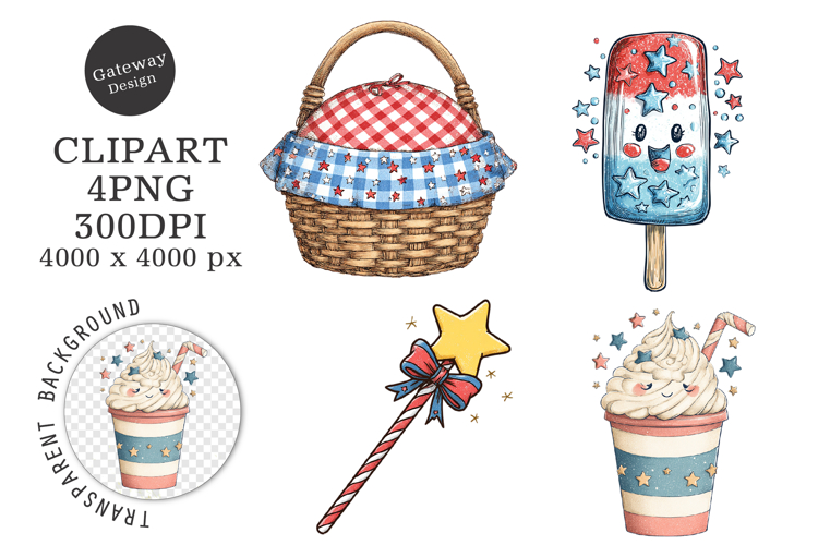 4th Of July Clipart Image 18