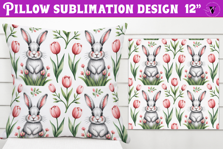 Spring pillow sublimation | Spring   Valentine sublimation