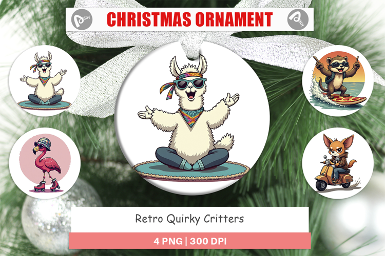 Ornament Retro Quirky Critters