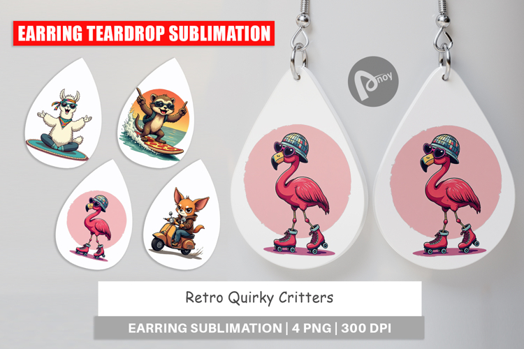 Sublimation Earring Designs Image 17