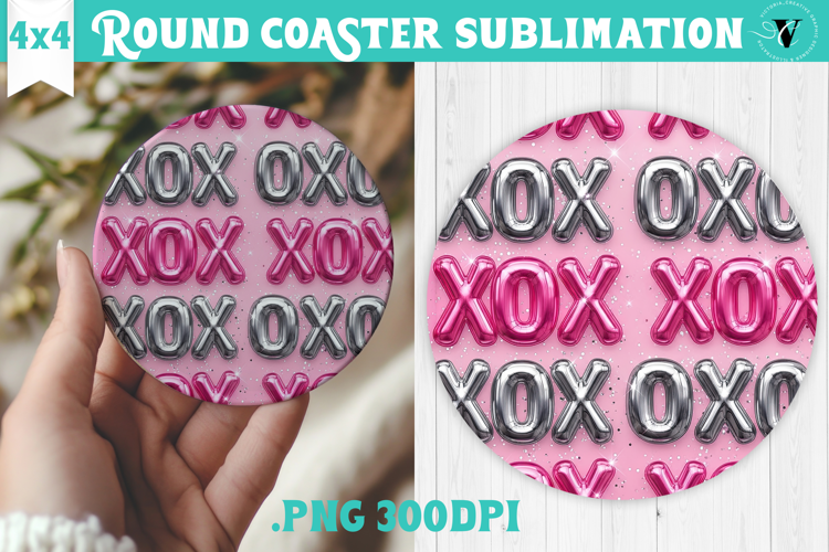 Vintage vibe Round Coaster | Y2K glamorous style