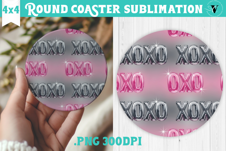 Vintage vibe Round Coaster | Y2K glamorous style