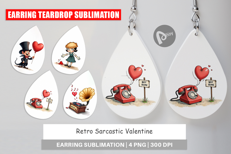 Earring Sublimation Designs Image 17