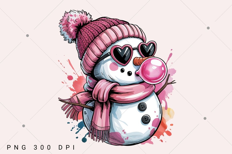 Snowman PNG Image 5