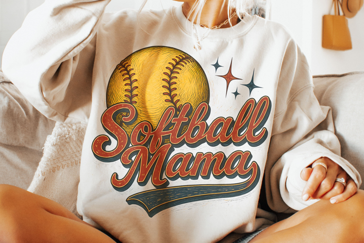 Softball Clipart Image 24