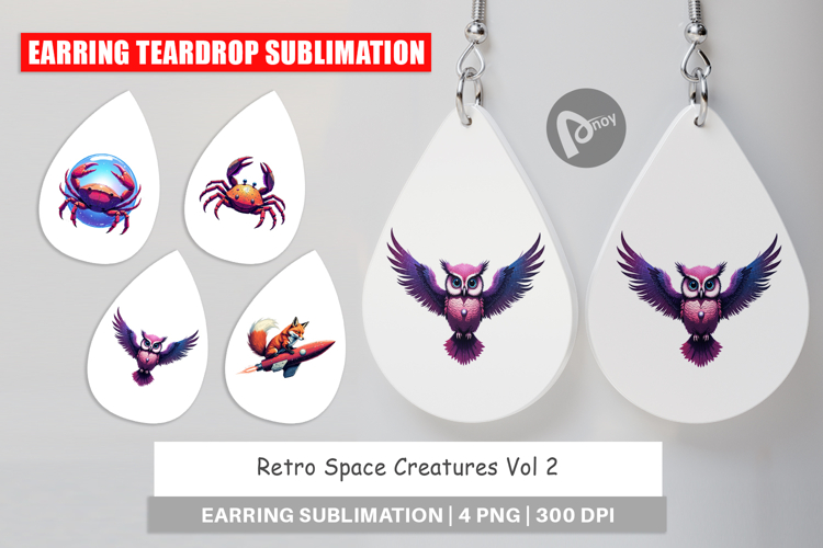 Sublimation Earring Designs Image 14