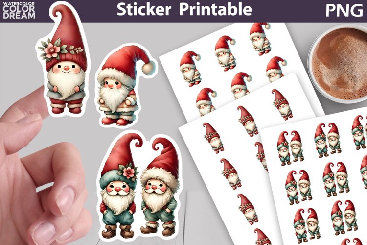 Cute Gnome Clipart Image 6