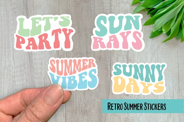 Summer Quote Digital Stickers