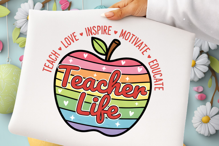 Retro Teacher Life Svg,Teacher Svg Shirt