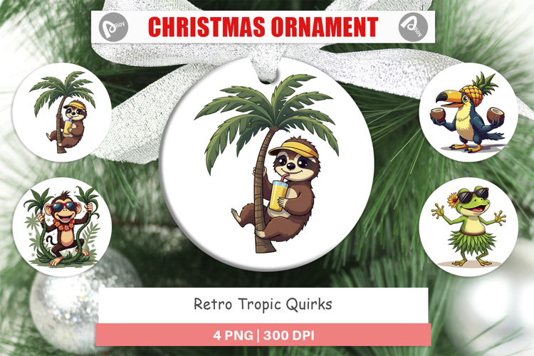 Ornament Retro Tropic Quirks