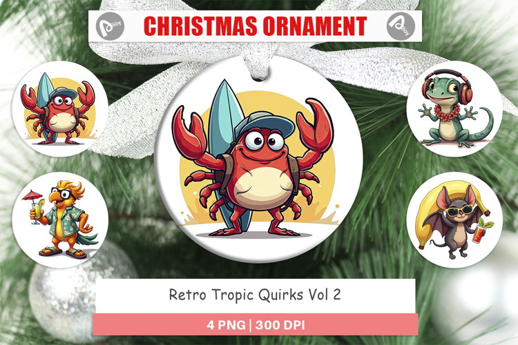 Ornament Retro Tropic Quirks
