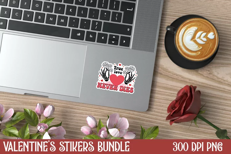 True love never dies Sticker