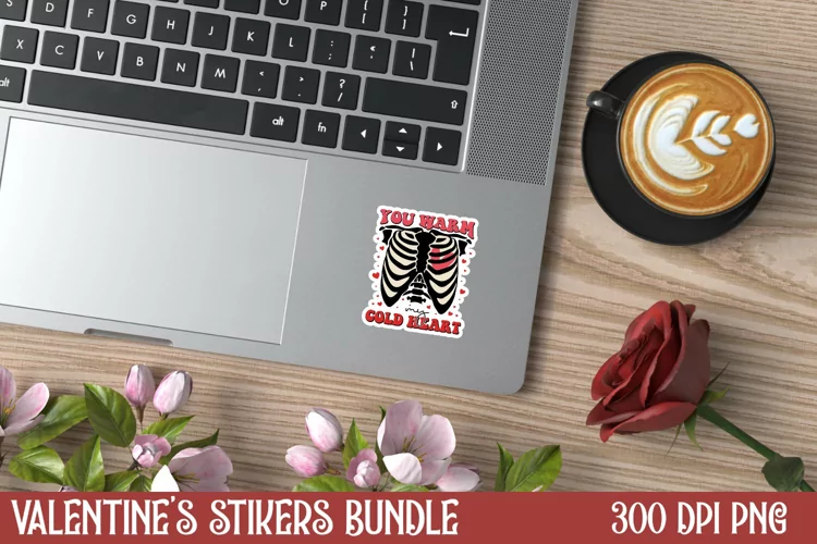 You warm my cold heart Sticket