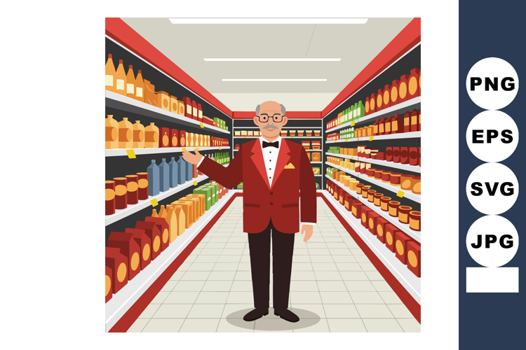 Supermarket Clipart Image 2