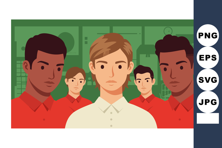 Men Clipart Image 9