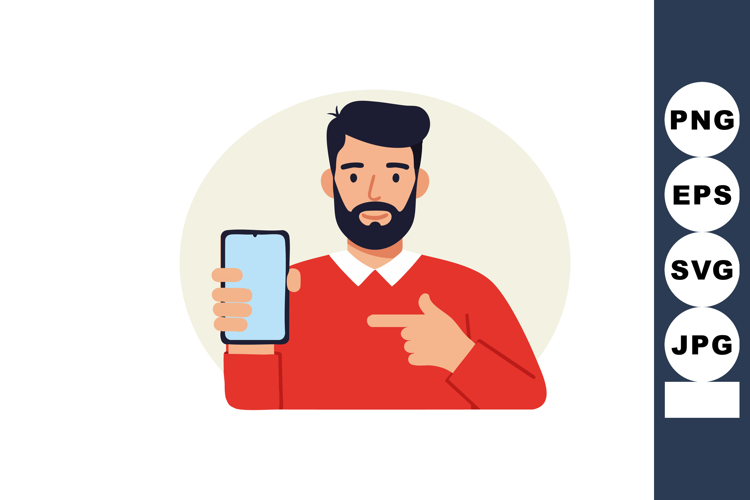 Finger Point Clipart Image 18