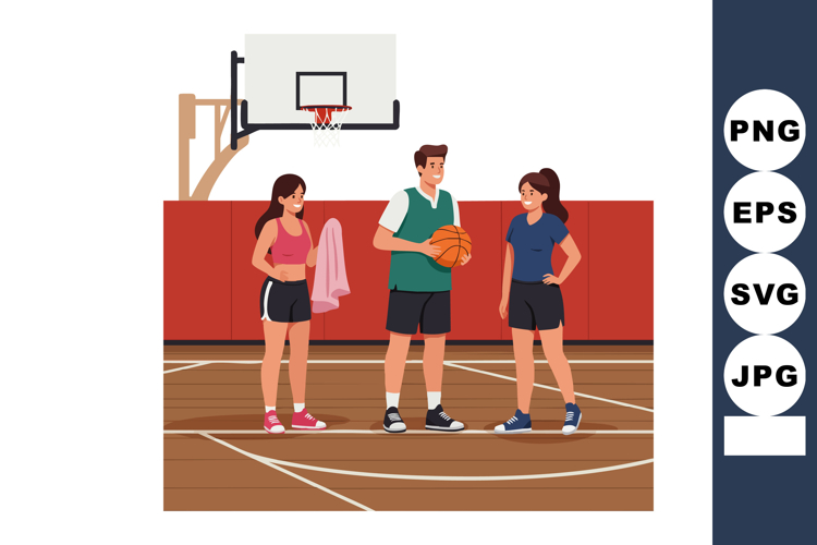 Basketball Player Clipart Image 20