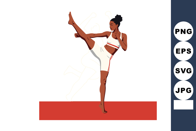 Kick Clipart