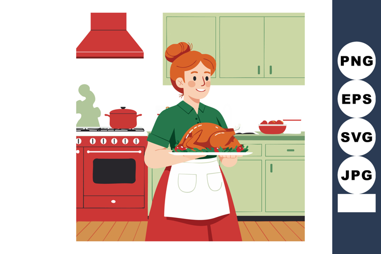 Turkey Clipart Image 6