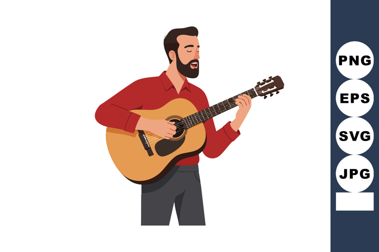 Guitar Clipart Image 11