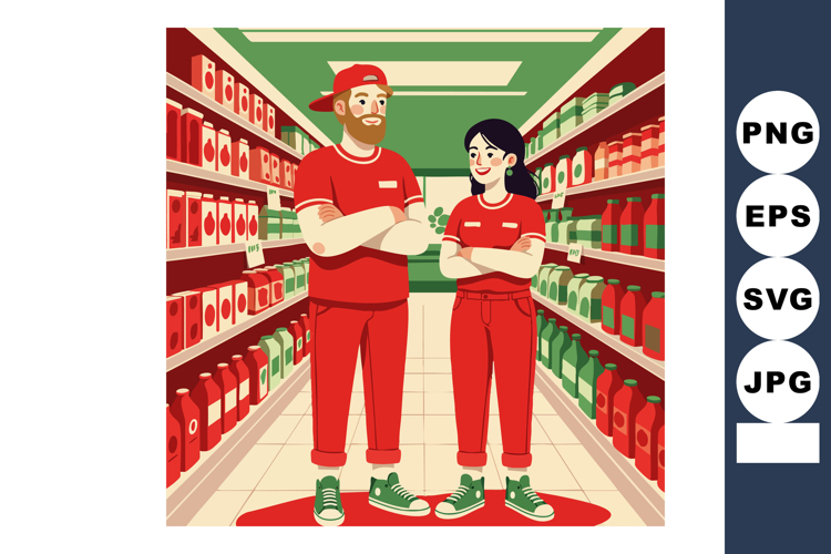 Supermarket Clipart