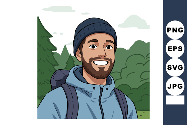 Hiking Clipart Image 2