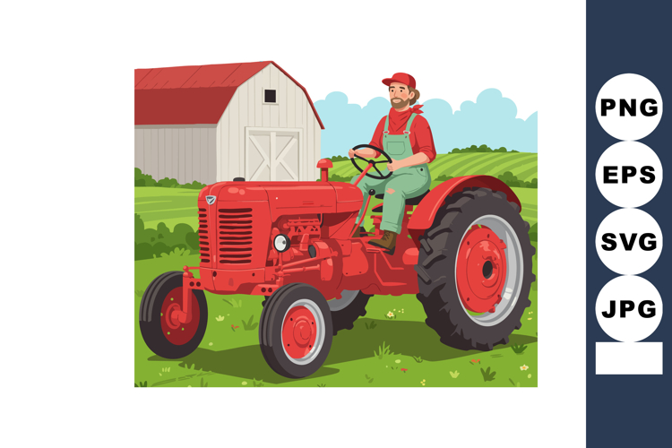 Tractor Clipart Image 5