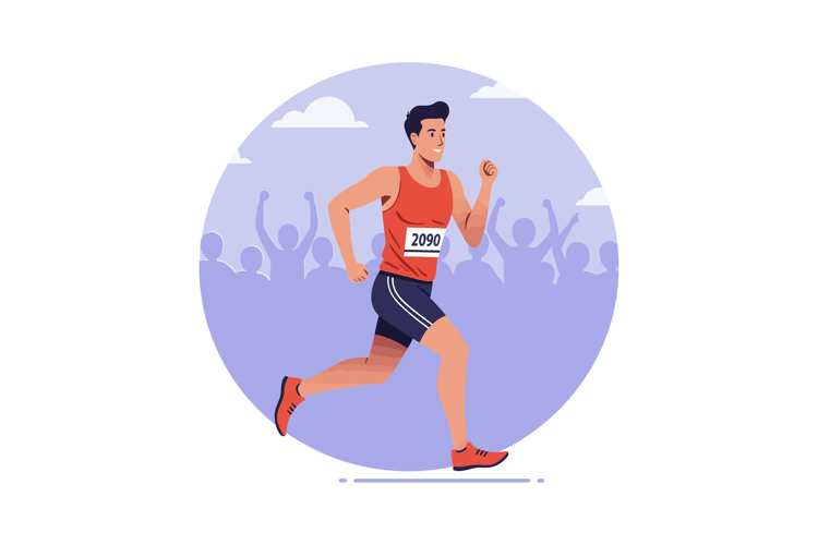 Runner Clipart Image 8