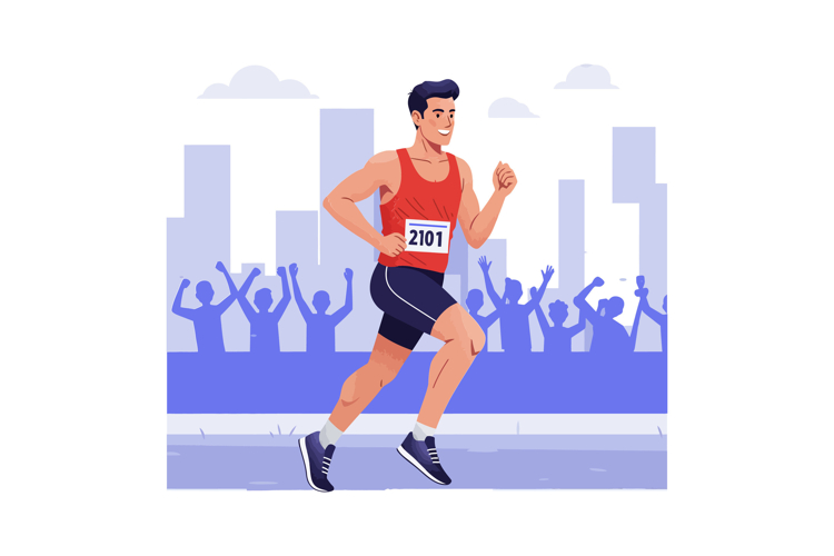 Runner Clipart Image 7