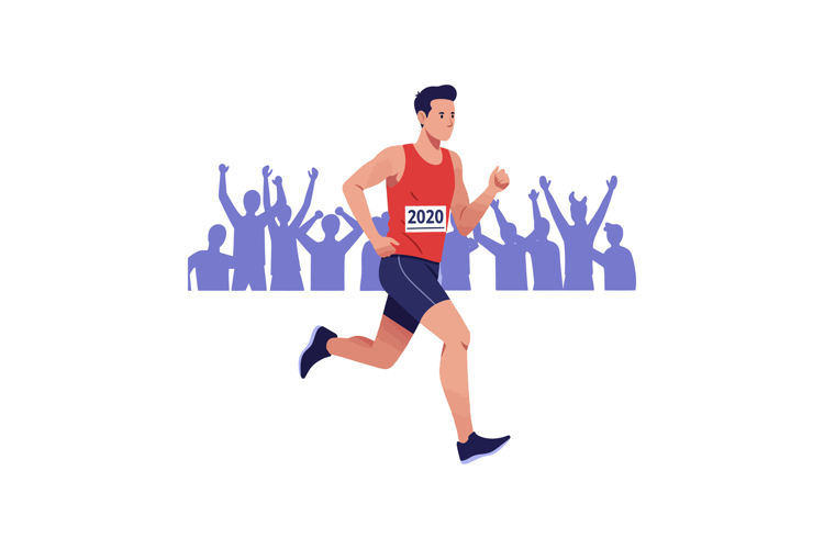 Runner Clipart Image 6