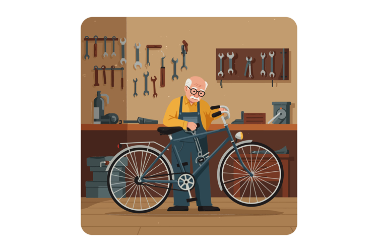 Bicycle Clipart Image 20