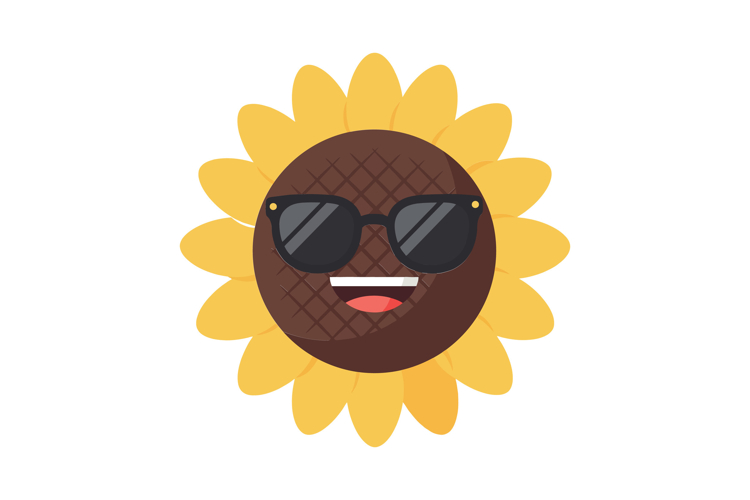 Sunflower Clipart Image 6