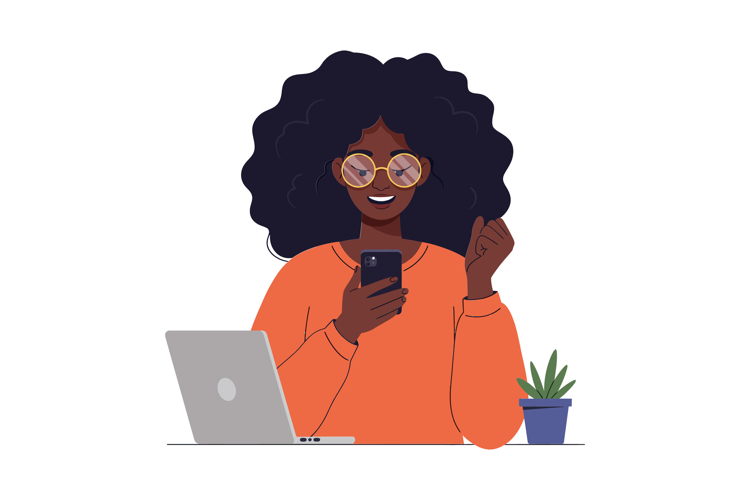 Smartphone Clipart Image 20