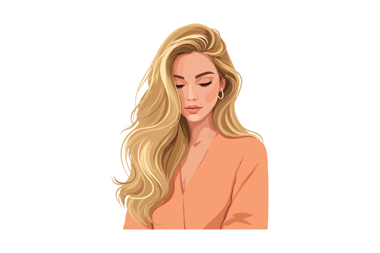 Hair Vector Image 16