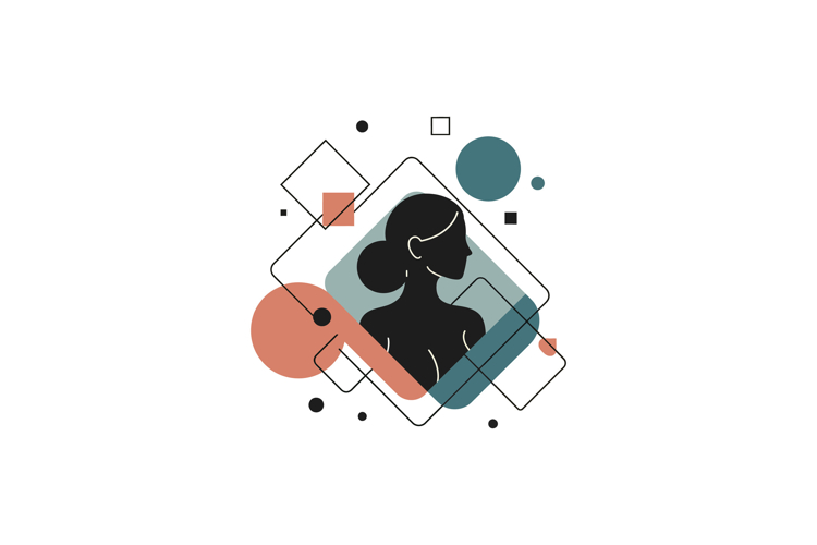 Silhouette Of Woman Image 15
