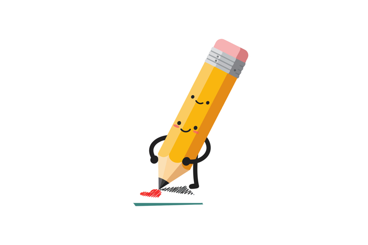 Cute Pencil Clipart Image 12