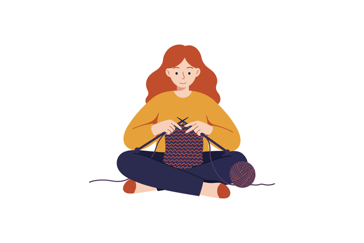Knitting Clipart Image 23