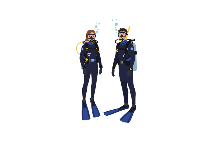 Diver Clipart Image 16