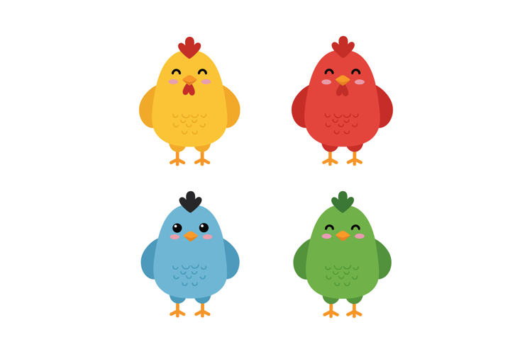 Chickens Clipart Image 15