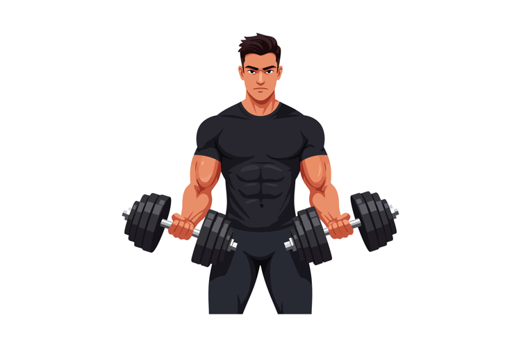 Weightlifting Clipart Image 23