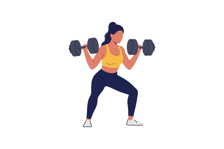 Dumbbells Clipart Image 15