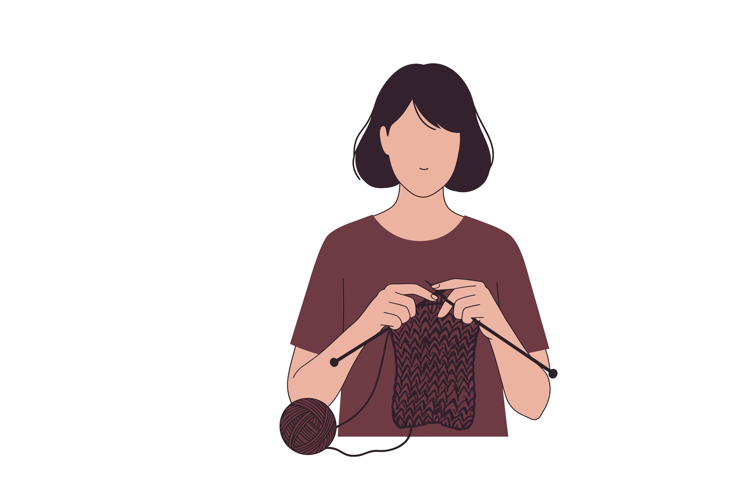 Knitting Clipart Image 20