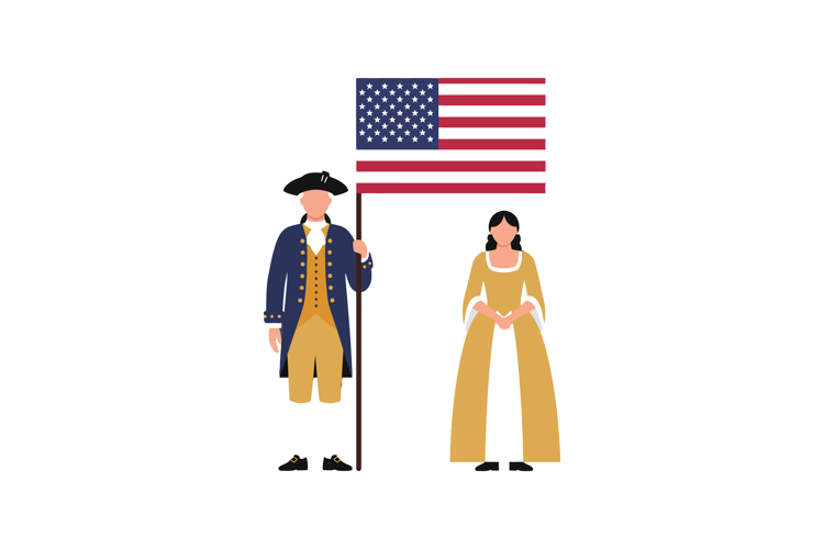 American Flag Clipart Image 22