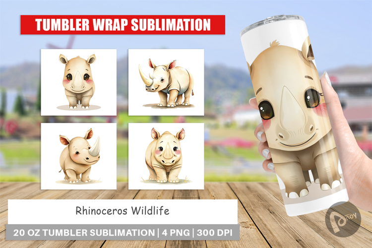 Tumbler Rhinoceros Wildlife