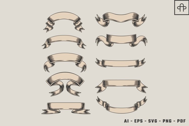 Ribbons Clipart Image 6