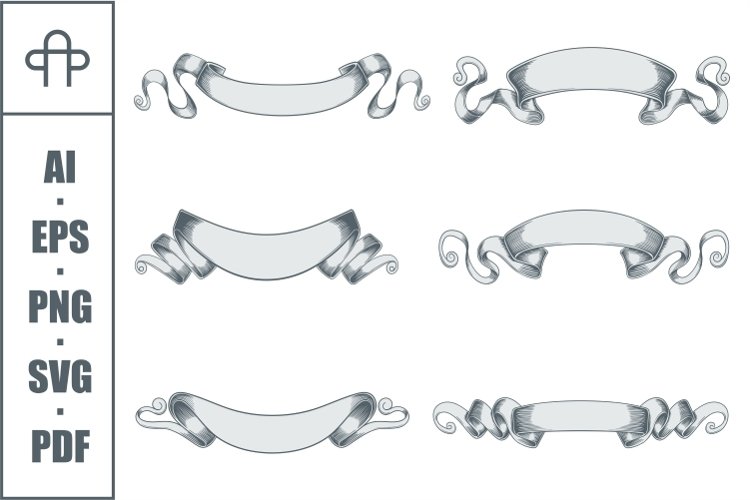 Ribbons Svg Image 11