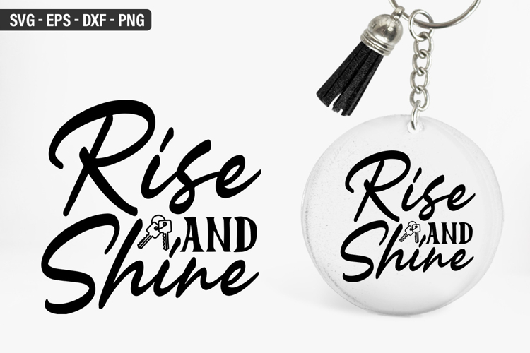 Keychain Template Svg Image 23