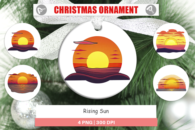 Ornament Rising Sun