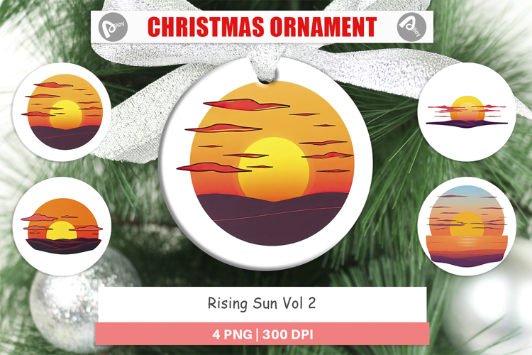 Ornament Rising Sun