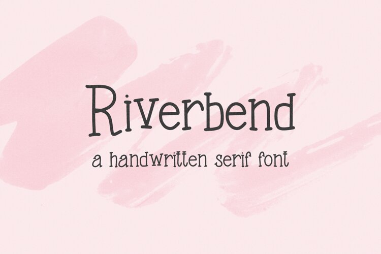 Riverbend Serif Font example image 1